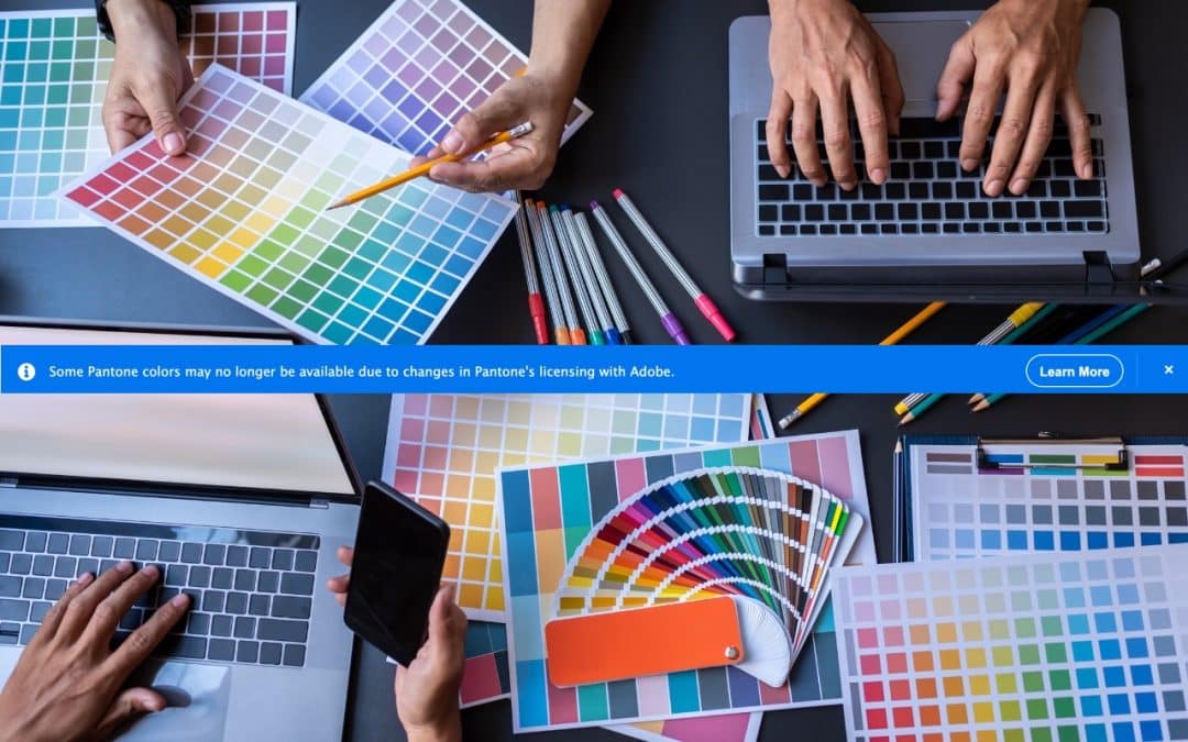 Are You Using Pantone Color Books for Adobe Creative Cloud?