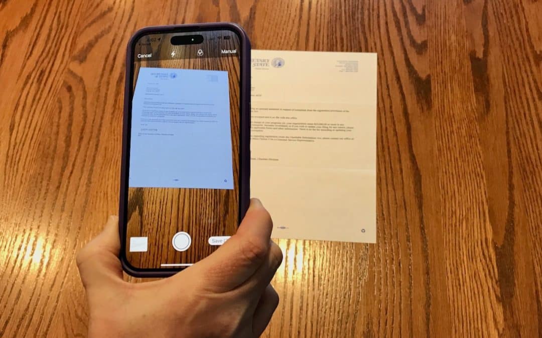 Scan Documents Using Your iPhone or iPad with this Amazingly Convenient Method
