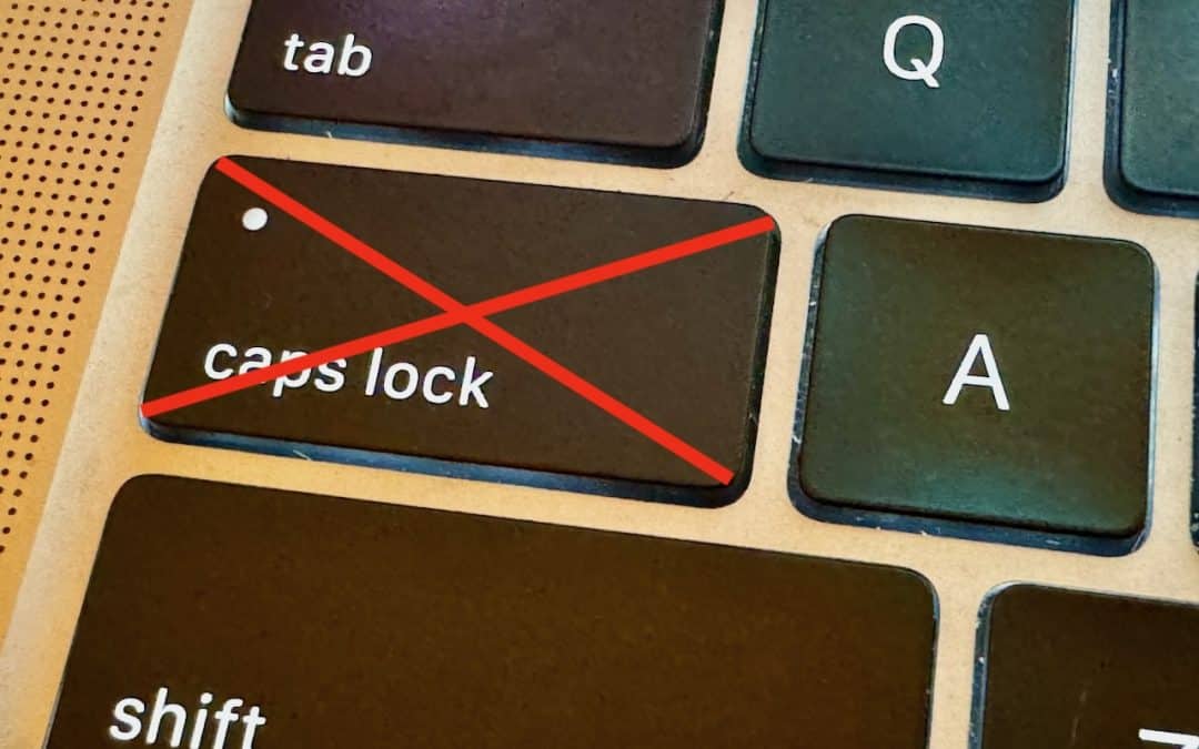 Hate Caps Lock? Use This Hidden Setting to Stop Triggering It.